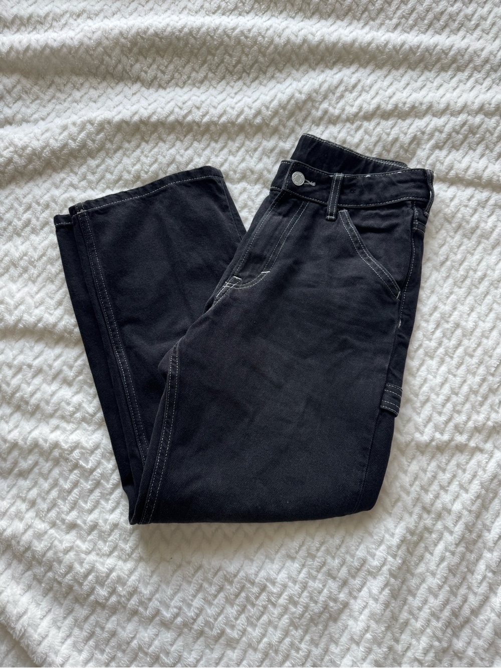 H&M Kids Black Straight Jeans